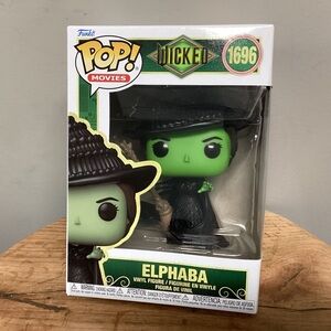 🟢 NWT NIB - Pop “Wicked” Elphaba Figure - # 1696 - Never Opened - Collectible